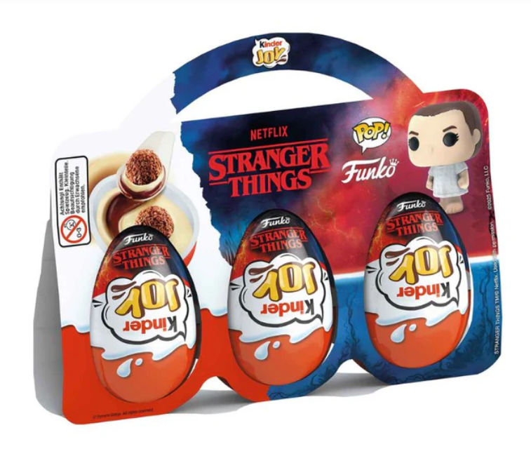 Kinder Joy × Funko – Stranger Things (3-Pack Special Edition)