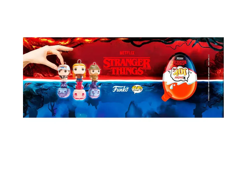 Kinder Joy × Funko – Stranger Things (3-Pack Special Edition)